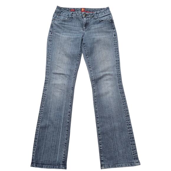 Sasson Ooh La La Light Washed Bootcut Boogie Denim Blue Jeans - Picture 1 of 6